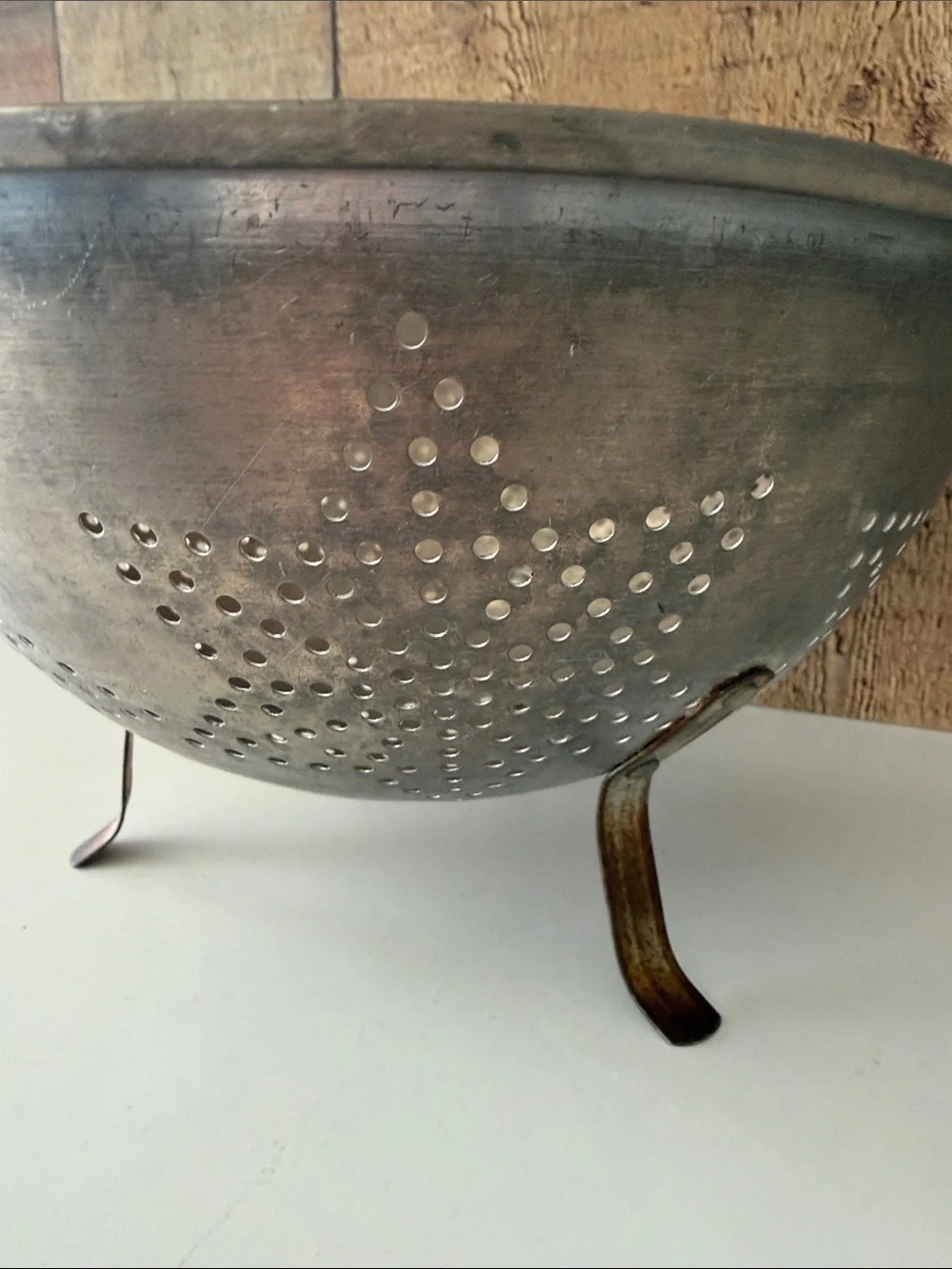 VTG 7 Star Aluminum Colander